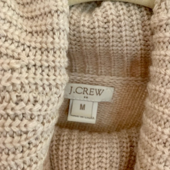 J. Crew Warmspun Tan Turtleneck Sweater - Picture 5 of 6